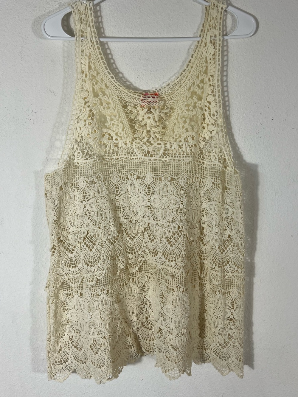 Free People Lace & Crochet Top - Picture 2 of 11